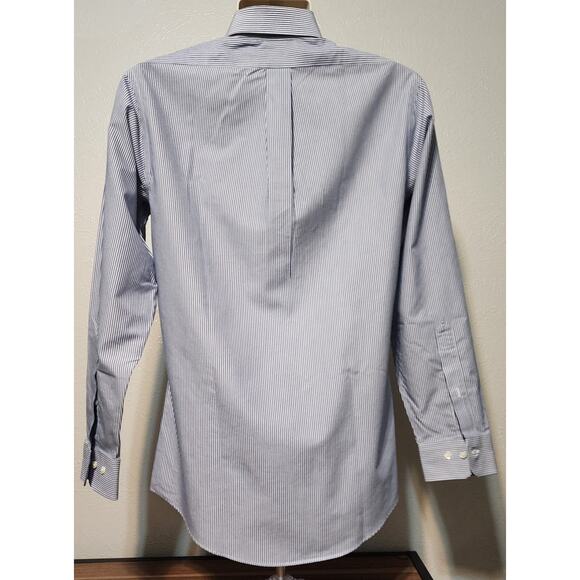 Brooks Brothers Striped Long Sleeve Button-down Dress Shirt Size 14.5 32/33 - Picture 5 of 5